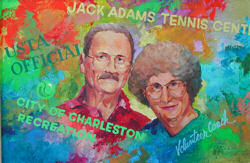 Pat and Jack Adams