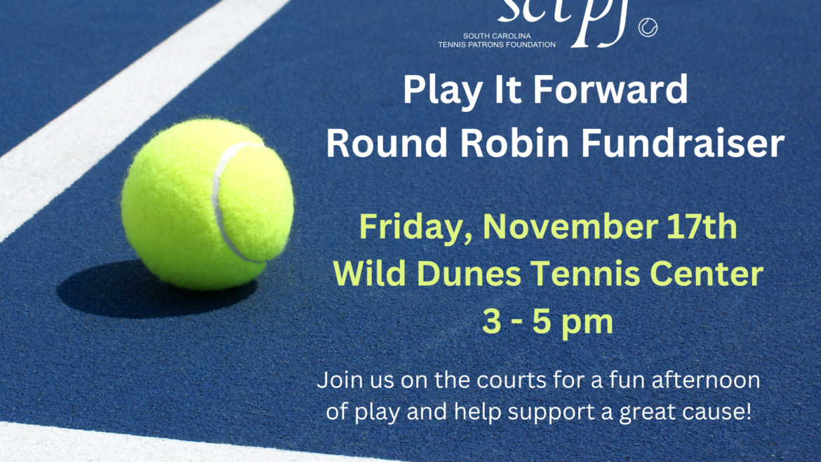 3rd Annual Play It Forward Round Robin Fundraiser Announced